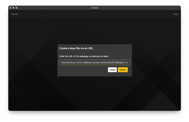 Create a keys file from a PDF or an image Create a keys file from a PDF or an image